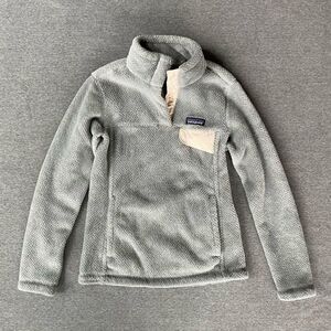 Patagonia Re-Tool Snap-T Pullover Sweater XXS Gray